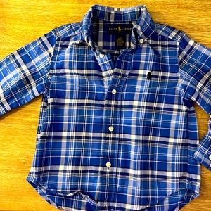 NWOT Ralph Lauren button down boys 2T